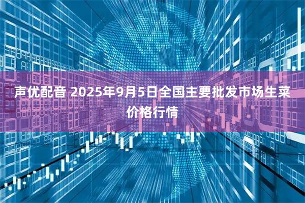 声优配音 2025年9月5日全国主要批发市场生菜价格行情