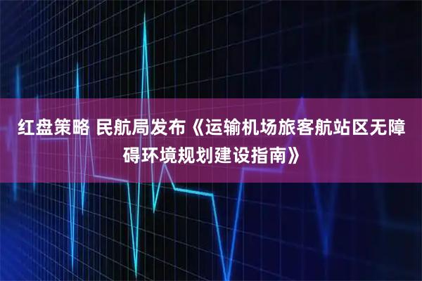 红盘策略 民航局发布《运输机场旅客航站区无障碍环境规划建设指南》